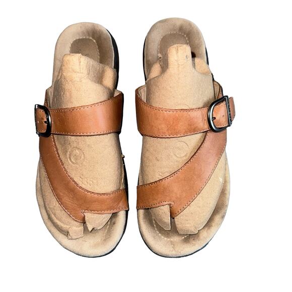 Eastland Tahiti Thong Sandal Leather Sz 8 - Picture 3 of 7